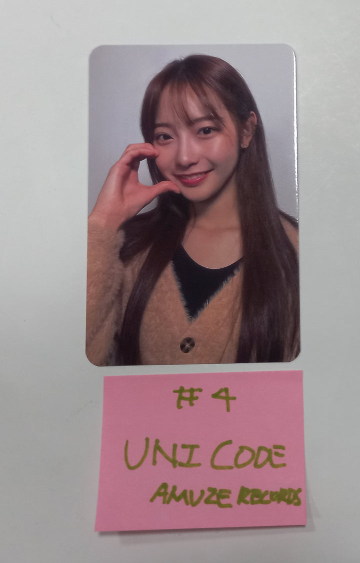 UNICODE "HELLO WORLD : CODE J " - AMUZ Records Pre-Order Benefit Photocard [24.4.30] - HALLYUSUPERSTORE