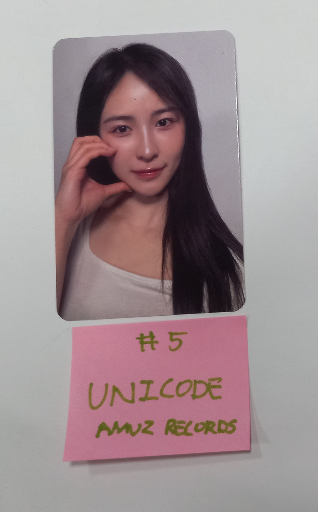 UNICODE "HELLO WORLD : CODE J " - AMUZ Records Pre-Order Benefit Photocard [24.4.30] - HALLYUSUPERSTORE