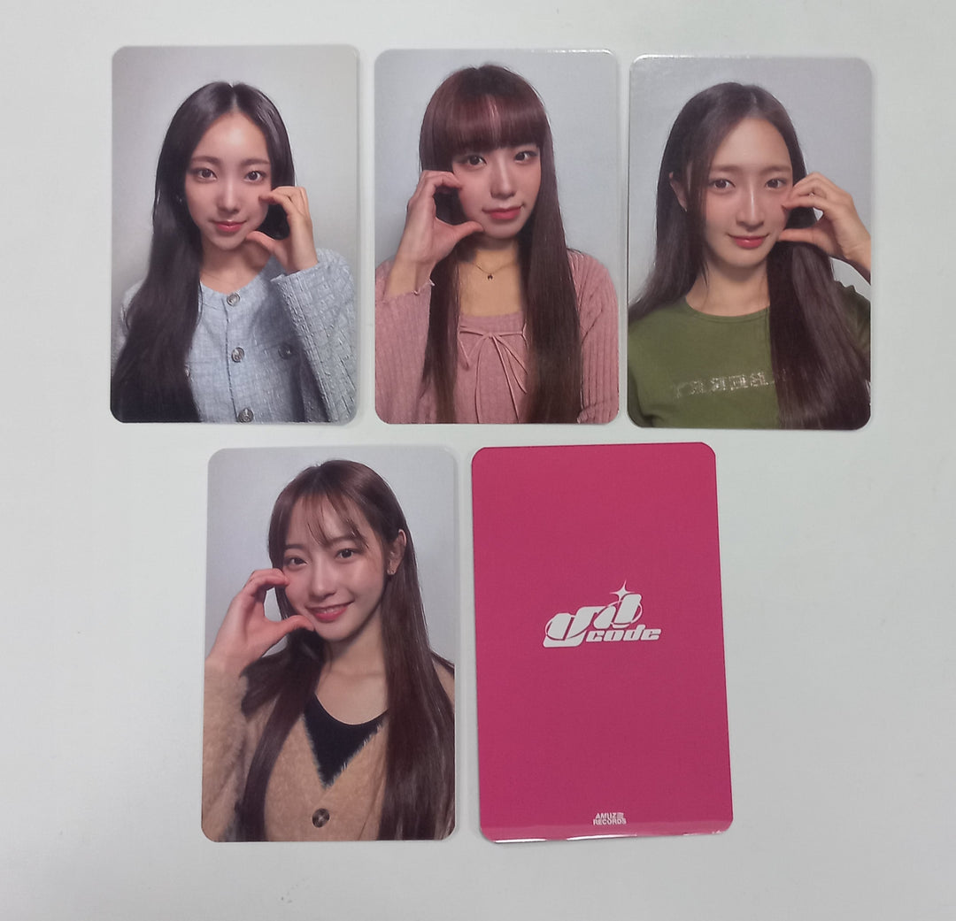 UNICODE "HELLO WORLD : CODE J " - AMUZ Records Pre-Order Benefit Photocard [24.4.30] - HALLYUSUPERSTORE