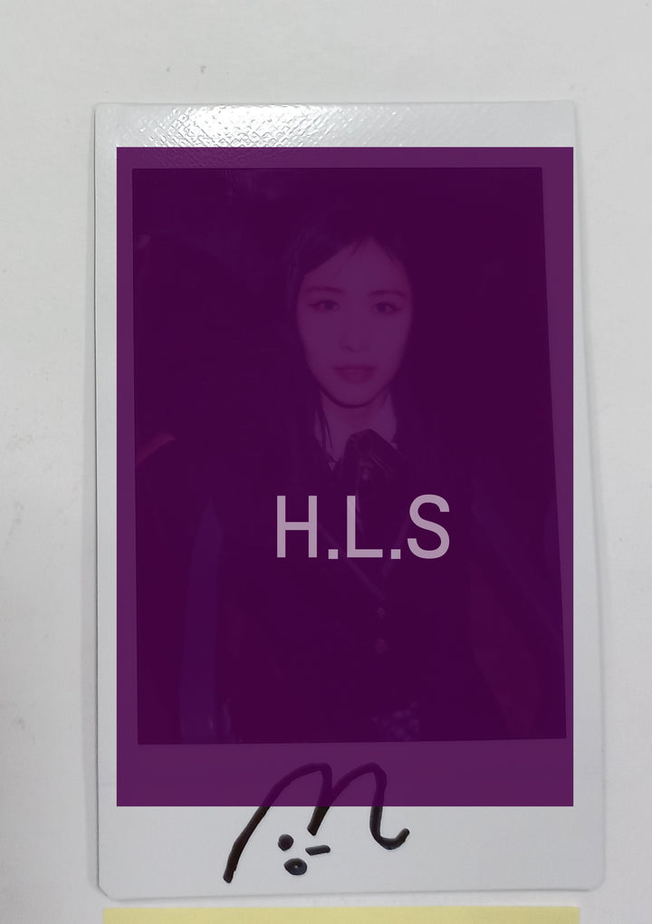 MIO (Of UNICODE) "HELLO WORLD : CODE J " - Hand Autographed(Signed) Polaroid [24.4.30] - HALLYUSUPERSTORE