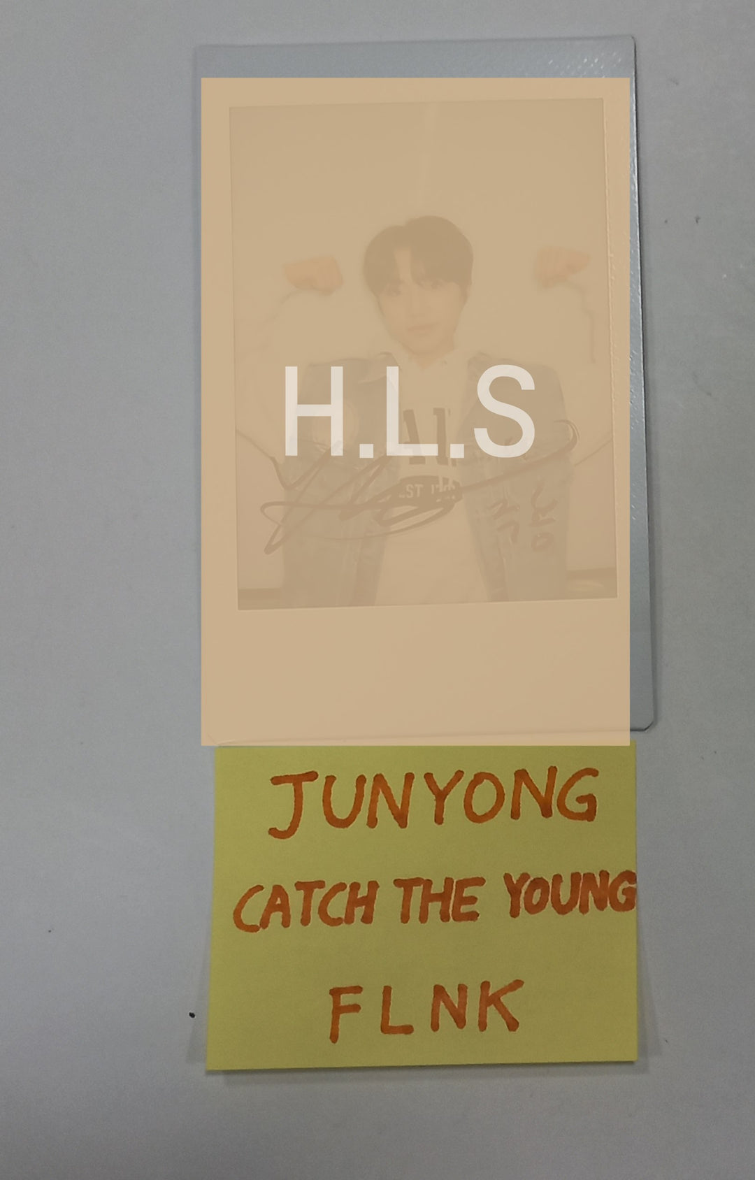 Junyong (Of Catch The Young) "Fragments of Odyssey" - Hand Autographed(Signed) Polaroid [24.4.30] - HALLYUSUPERSTORE