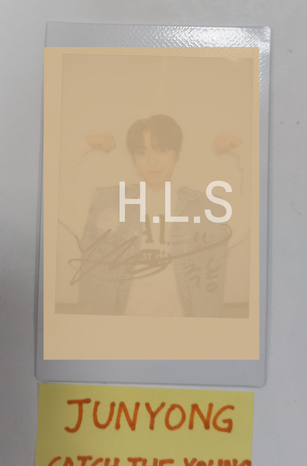 Junyong (Of Catch The Young) "Fragments of Odyssey" - Hand Autographed(Signed) Polaroid [24.4.30] - HALLYUSUPERSTORE