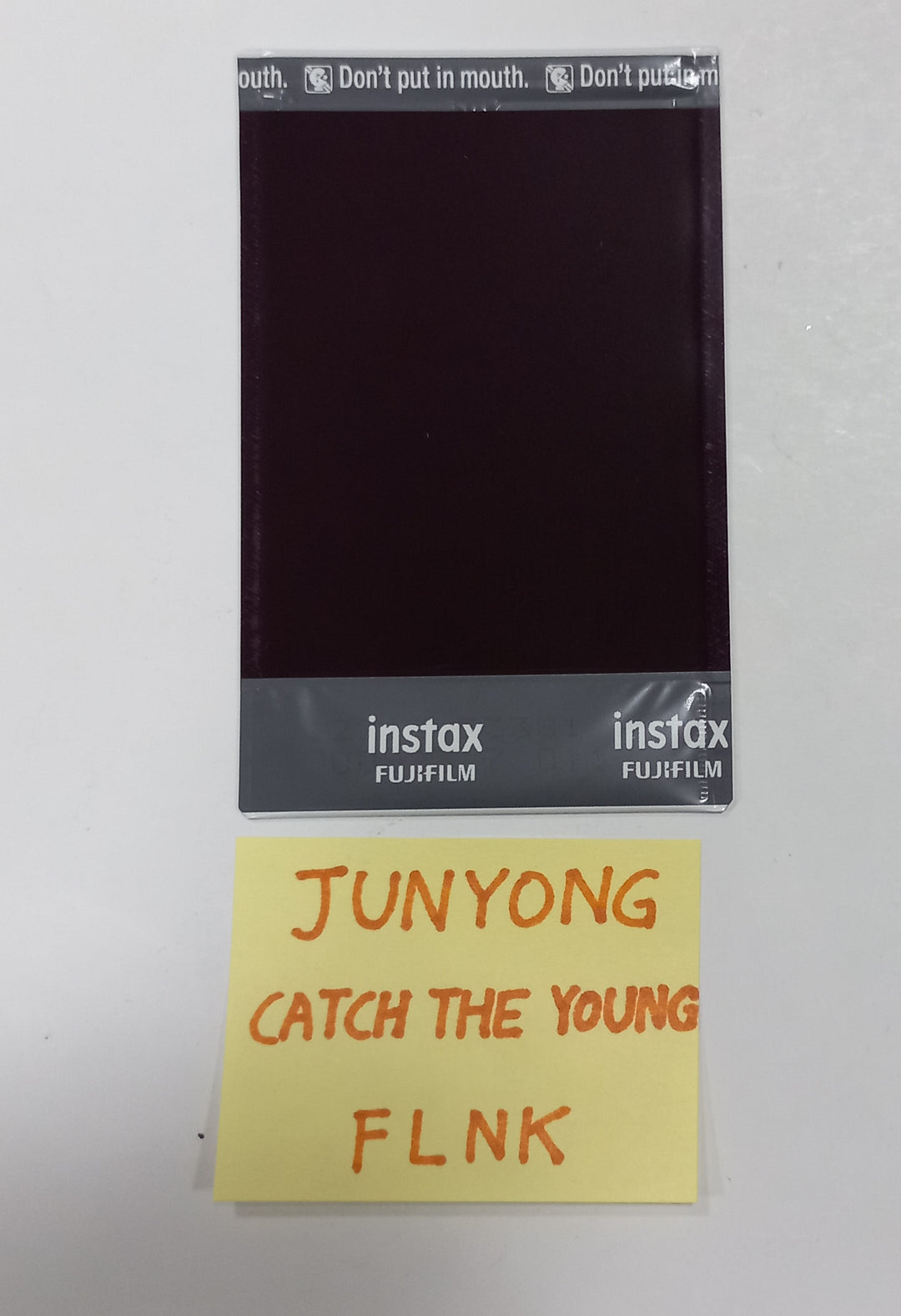 Junyong (Of Catch The Young) "Fragments of Odyssey" - Hand Autographed(Signed) Polaroid [24.4.30] - HALLYUSUPERSTORE