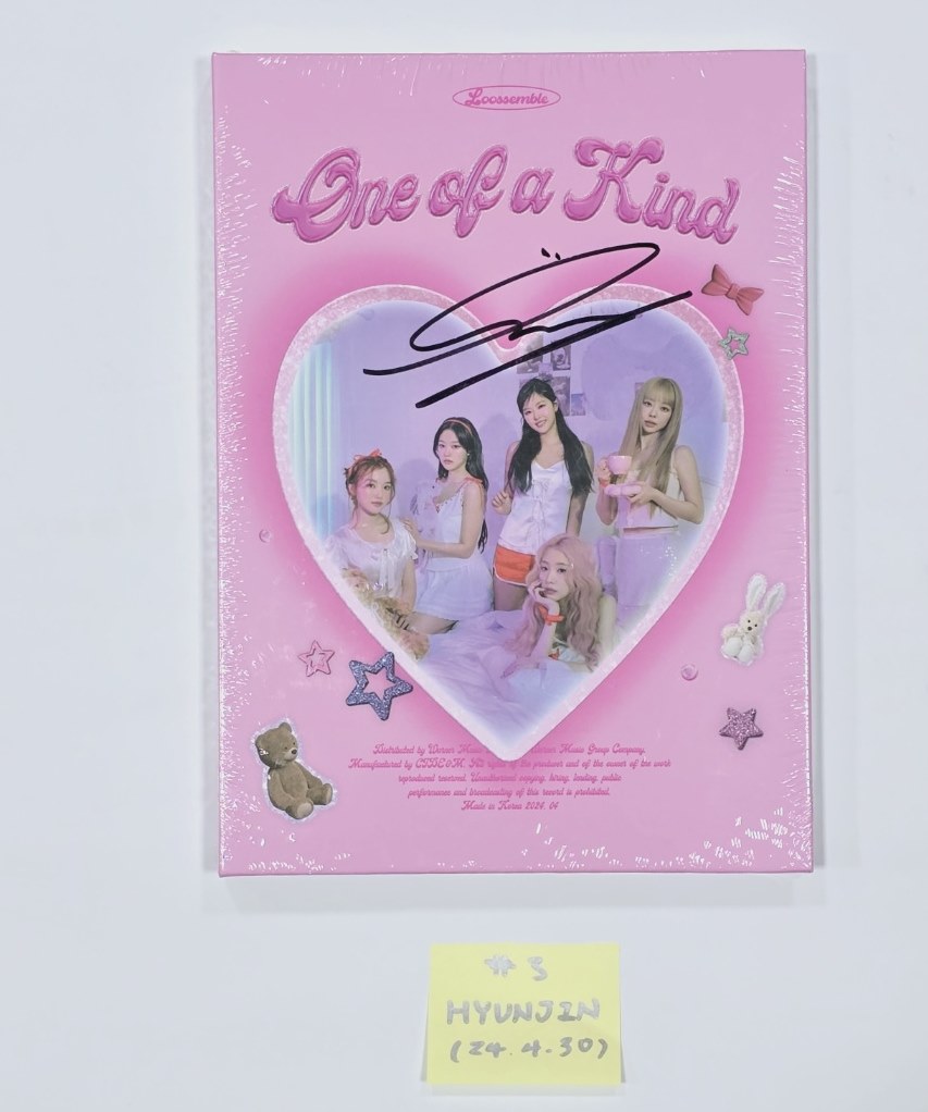 Loossemble "One of a Kind" - Hand Autographed(Signed) Album [24.4.30] - HALLYUSUPERSTORE