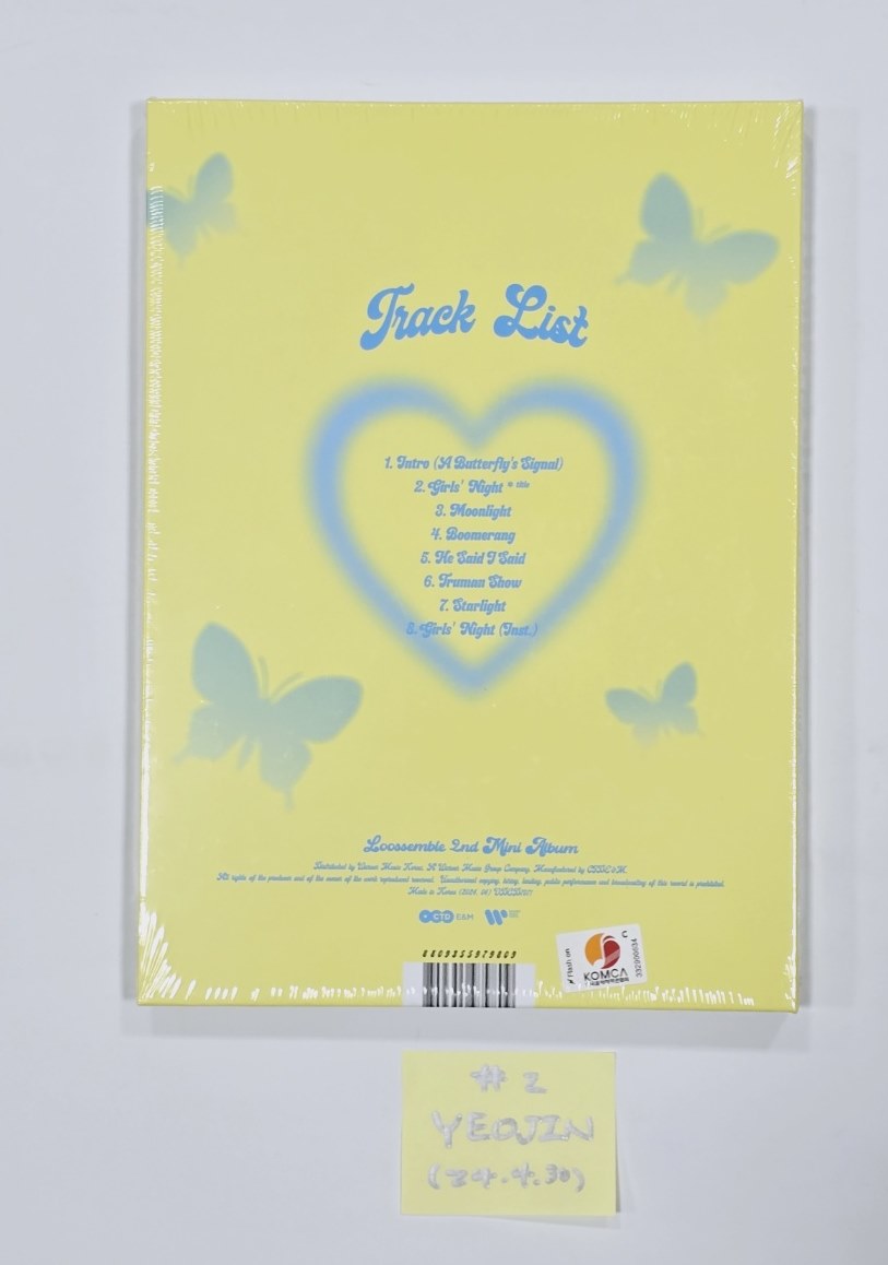 Loossemble "One of a Kind" - Hand Autographed(Signed) Album [24.4.30] - HALLYUSUPERSTORE