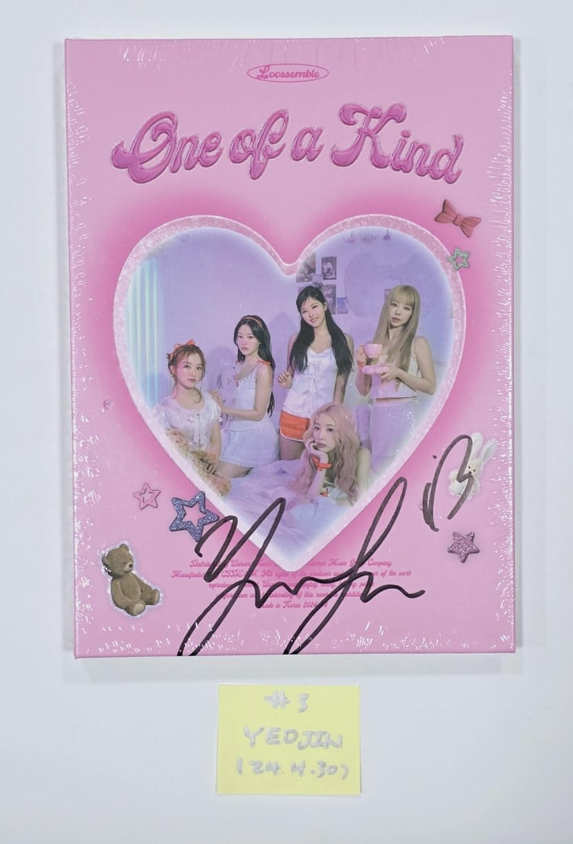 Loossemble "One of a Kind" - Hand Autographed(Signed) Album [24.4.30] - HALLYUSUPERSTORE