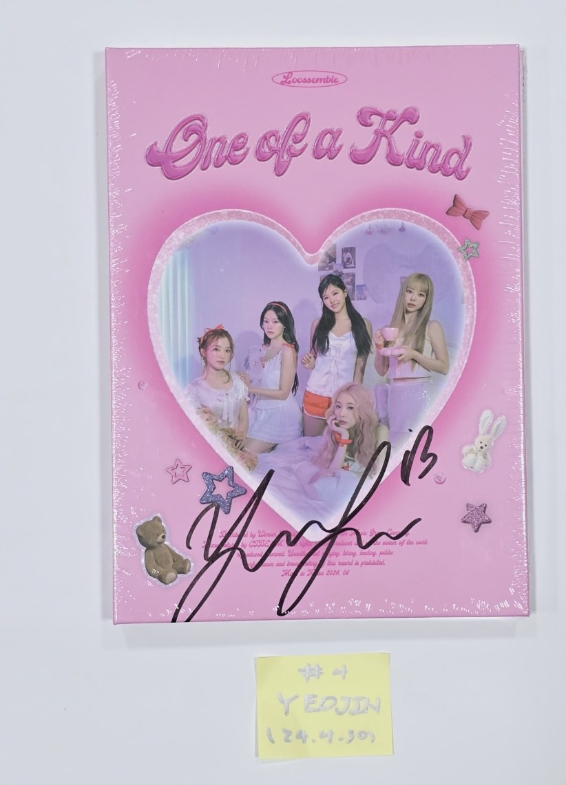 Loossemble "One of a Kind" - Hand Autographed(Signed) Album [24.4.30] - HALLYUSUPERSTORE