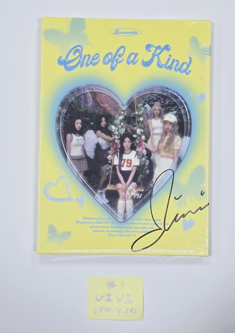 Loossemble "One of a Kind" - Hand Autographed(Signed) Album [24.4.30] - HALLYUSUPERSTORE