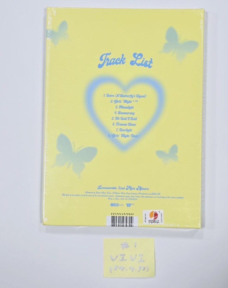 Loossemble "One of a Kind" - Hand Autographed(Signed) Album [24.4.30] - HALLYUSUPERSTORE