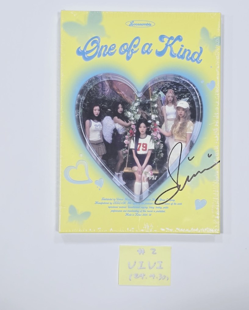 Loossemble "One of a Kind" - Hand Autographed(Signed) Album [24.4.30] - HALLYUSUPERSTORE