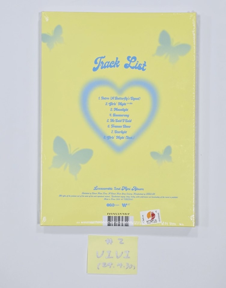 Loossemble "One of a Kind" - Hand Autographed(Signed) Album [24.4.30] - HALLYUSUPERSTORE