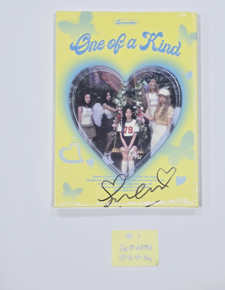 Loossemble "One of a Kind" - Hand Autographed(Signed) Album [24.4.30] - HALLYUSUPERSTORE