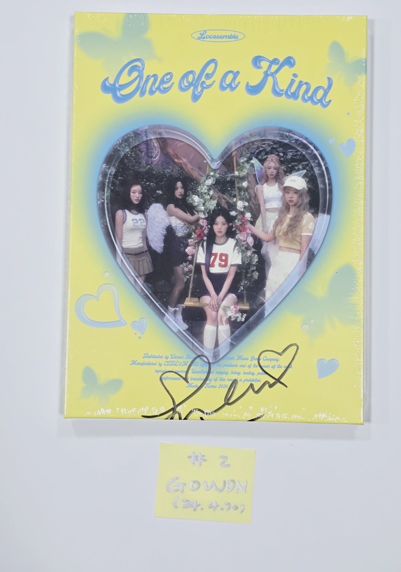 Loossemble "One of a Kind" - Hand Autographed(Signed) Album [24.4.30] - HALLYUSUPERSTORE
