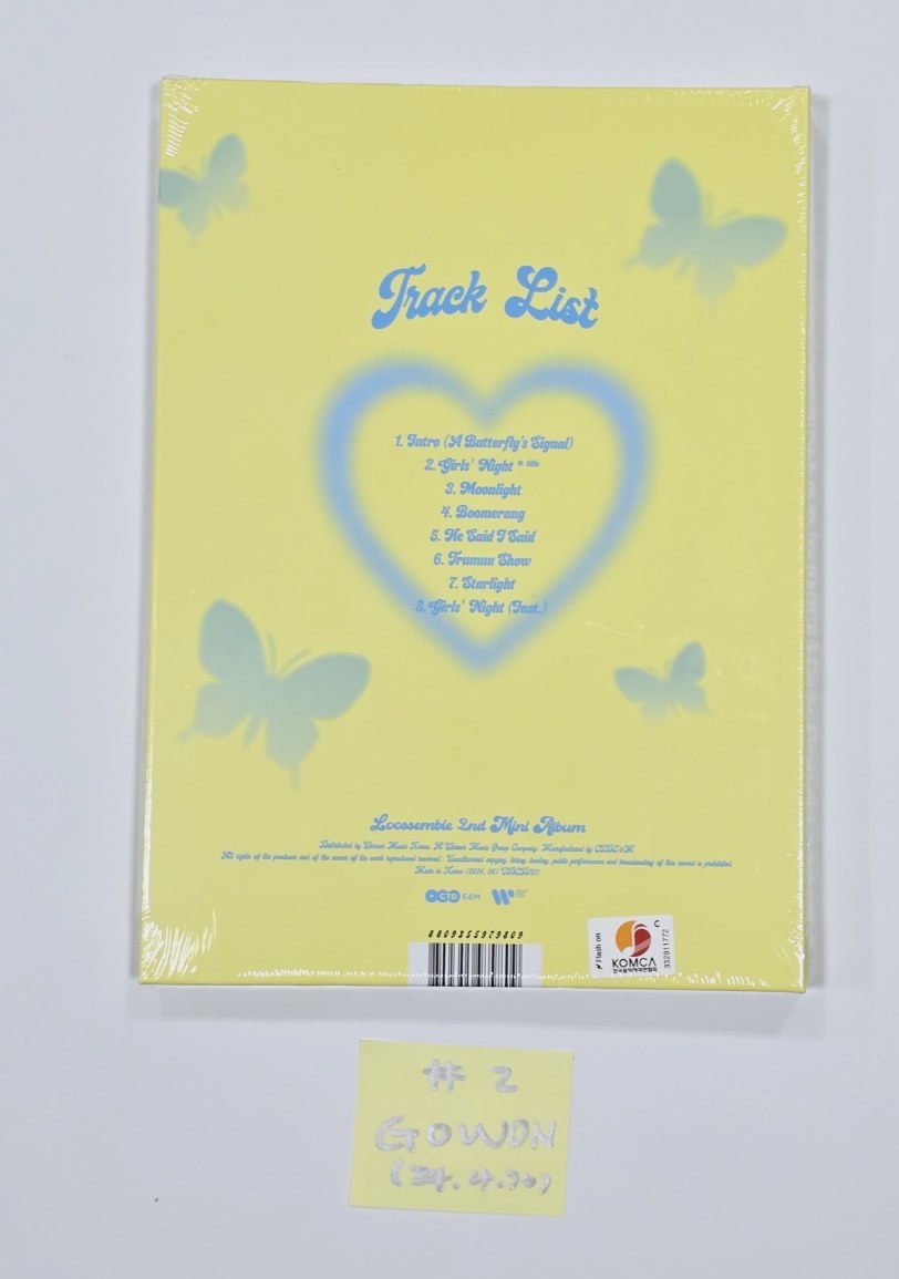 Loossemble "One of a Kind" - Hand Autographed(Signed) Album [24.4.30] - HALLYUSUPERSTORE
