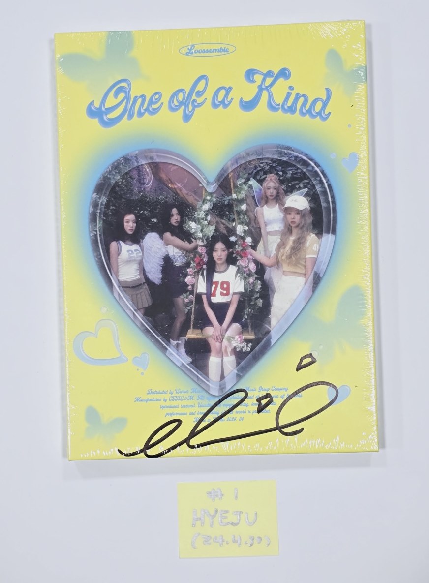 Loossemble "One of a Kind" - Hand Autographed(Signed) Album [24.4.30] - HALLYUSUPERSTORE