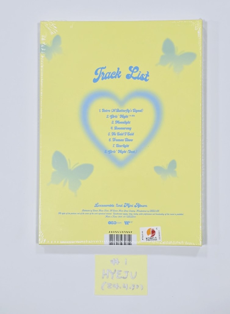 Loossemble "One of a Kind" - Hand Autographed(Signed) Album [24.4.30] - HALLYUSUPERSTORE