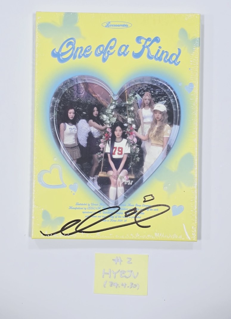 Loossemble "One of a Kind" - Hand Autographed(Signed) Album [24.4.30] - HALLYUSUPERSTORE