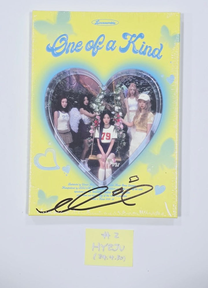 Loossemble "One of a Kind" - Hand Autographed(Signed) Album [24.4.30] - HALLYUSUPERSTORE