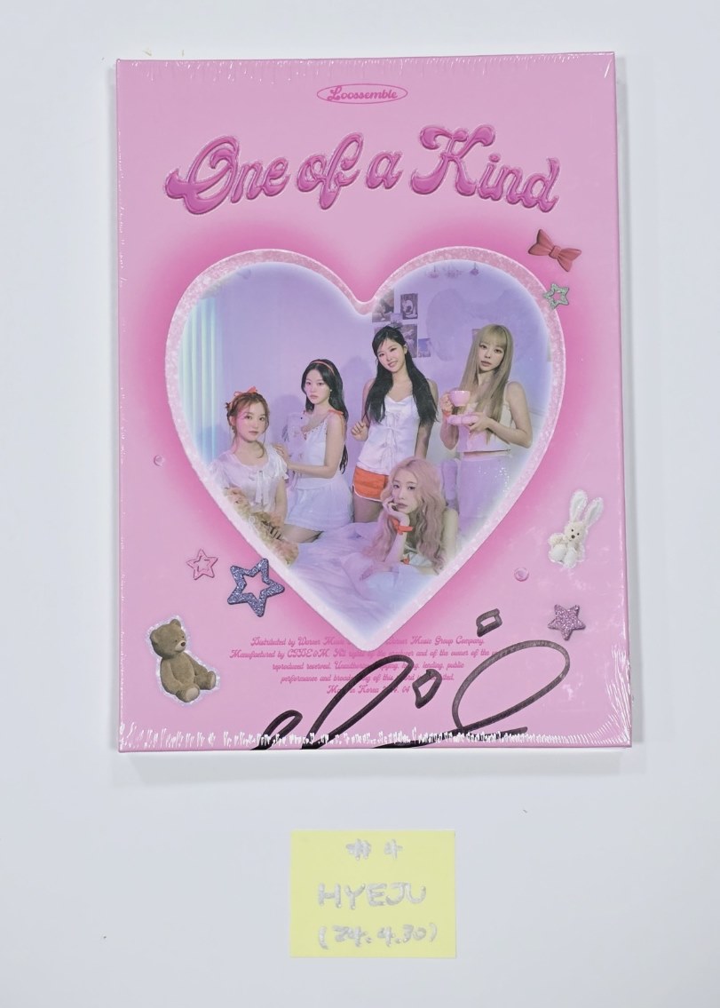 Loossemble "One of a Kind" - Hand Autographed(Signed) Album [24.4.30] - HALLYUSUPERSTORE