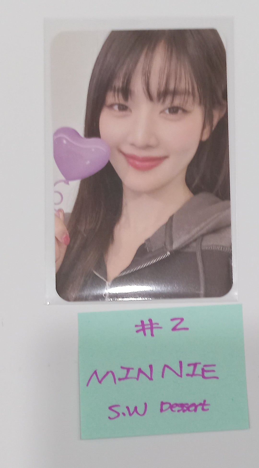 (g) I-DLE "2" 2nd Full Album - Soundwave [Dessert &amp; Stamp] Event Photocard [24.5.2] - HALLYUSUPERSTORE
