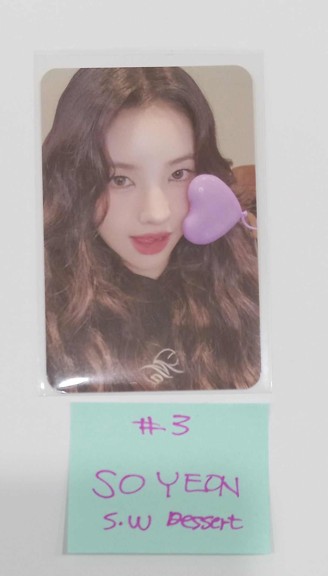 (g) I-DLE "2" 2nd Full Album - Soundwave [Dessert &amp; Stamp] Event Photocard [24.5.2] - HALLYUSUPERSTORE