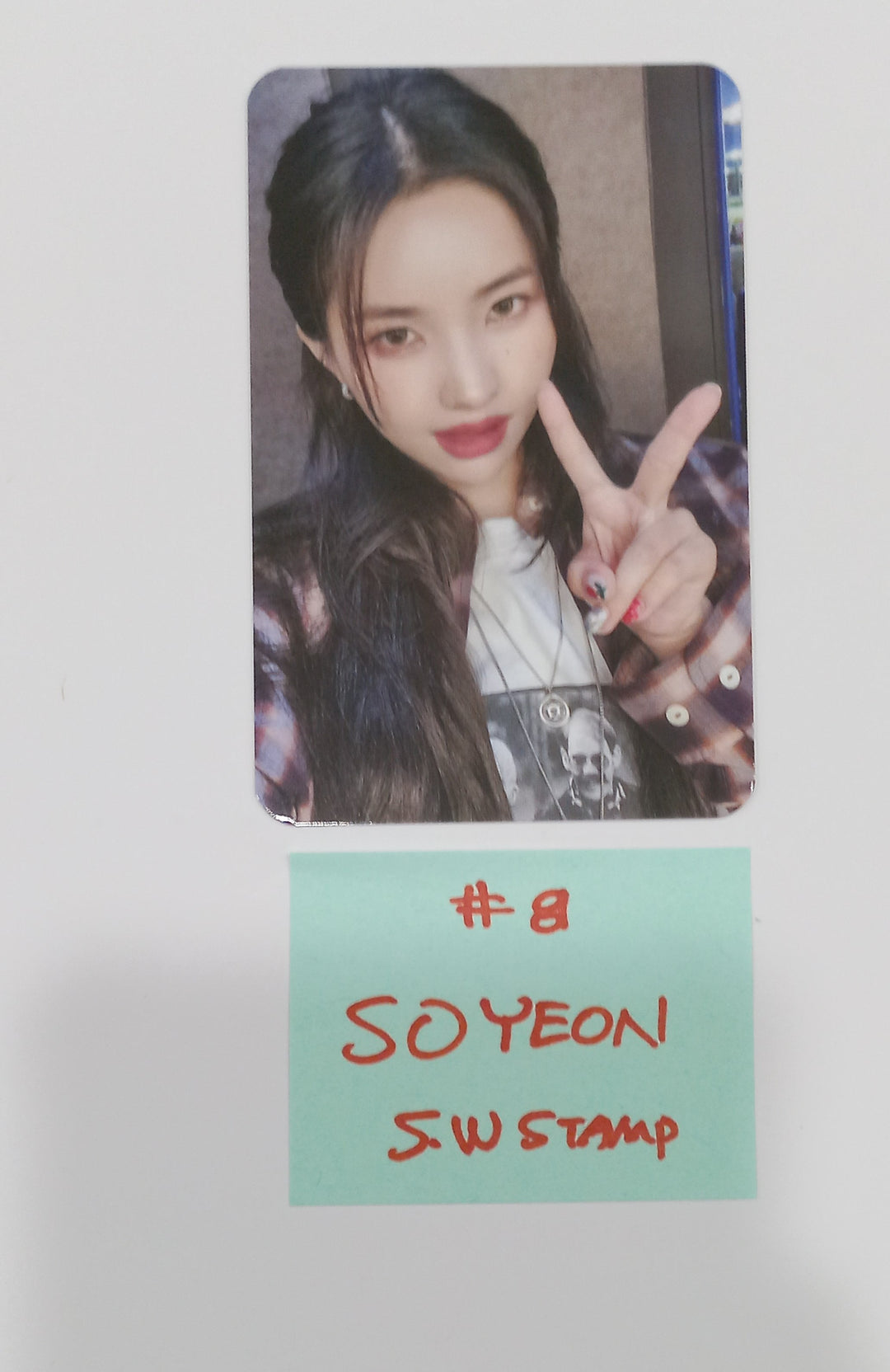 (g) I-DLE "2" 2nd Full Album - Soundwave [Dessert &amp; Stamp] Event Photocard [24.5.2] - HALLYUSUPERSTORE