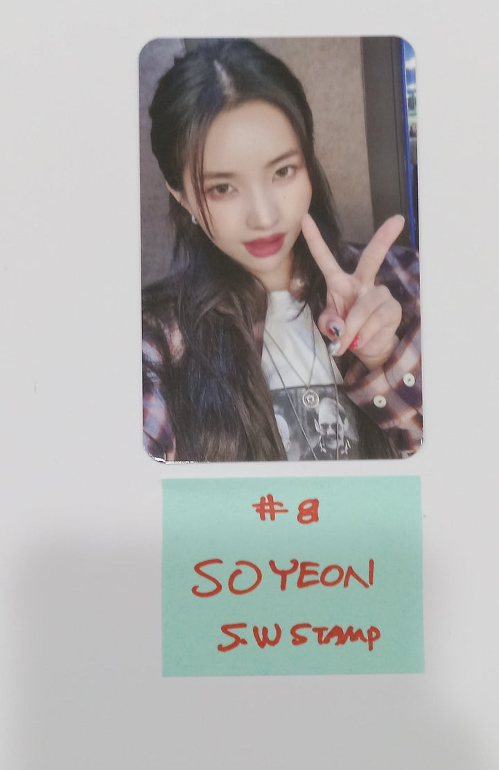 (g) I-DLE "2" 2nd Full Album - Soundwave [Dessert &amp; Stamp] Event Photocard [24.5.2] - HALLYUSUPERSTORE