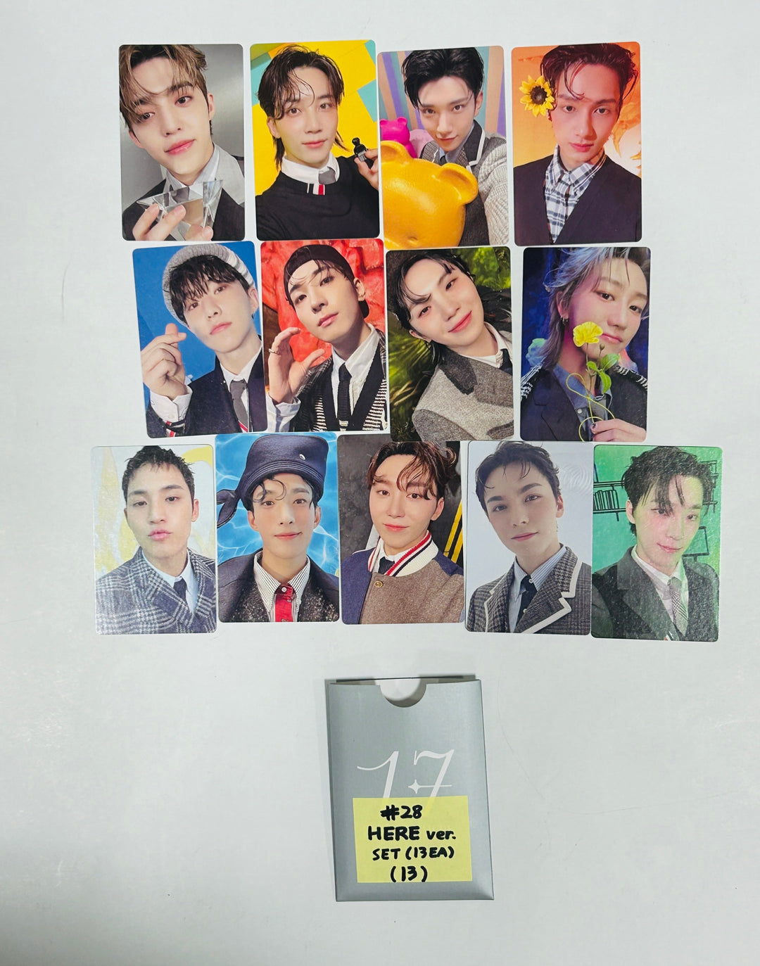 SEVENTEEN "17 IS RIGHT HERE" - Official Photocard, Photocards Set (13EA) [24.5.2] - HALLYUSUPERSTORE