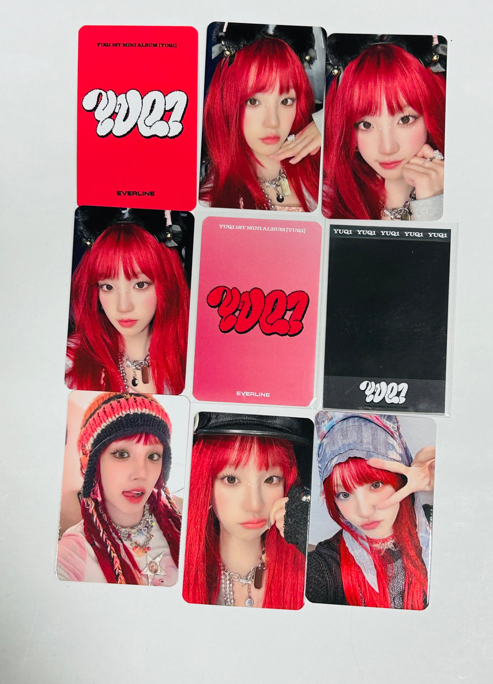 YUQI "YUQ1" - Everline [Lucydraw, Dessert, Stamp] Event Photocard [24.5.2] - HALLYUSUPERSTORE