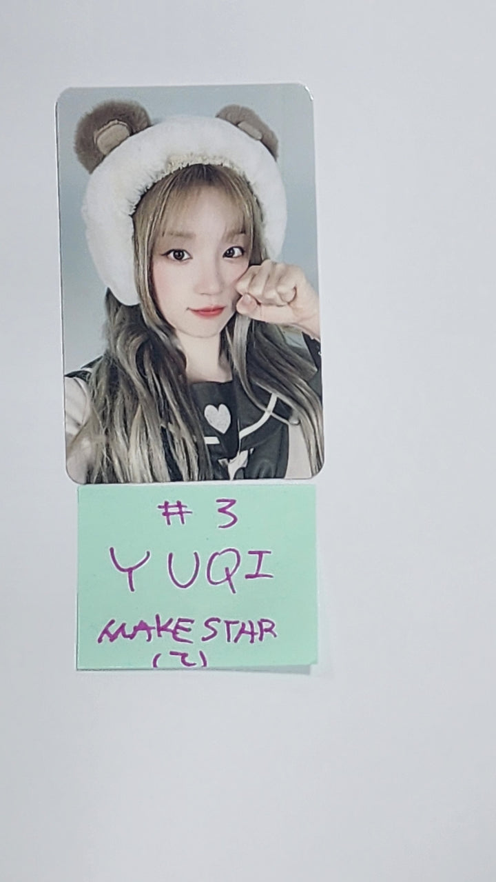 YUQI "YUQ1" - Makestar Fansign Event Photocard [24.5.2] - HALLYUSUPERSTORE