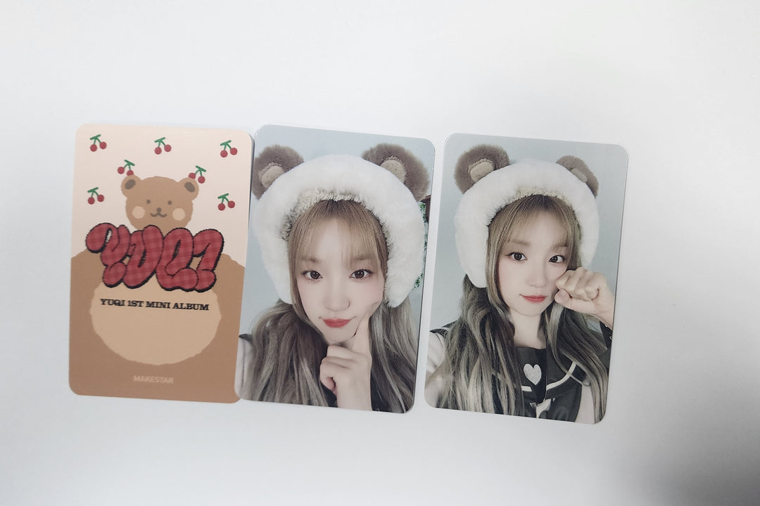 YUQI "YUQ1" - Makestar Fansign Event Photocard [24.5.2] - HALLYUSUPERSTORE