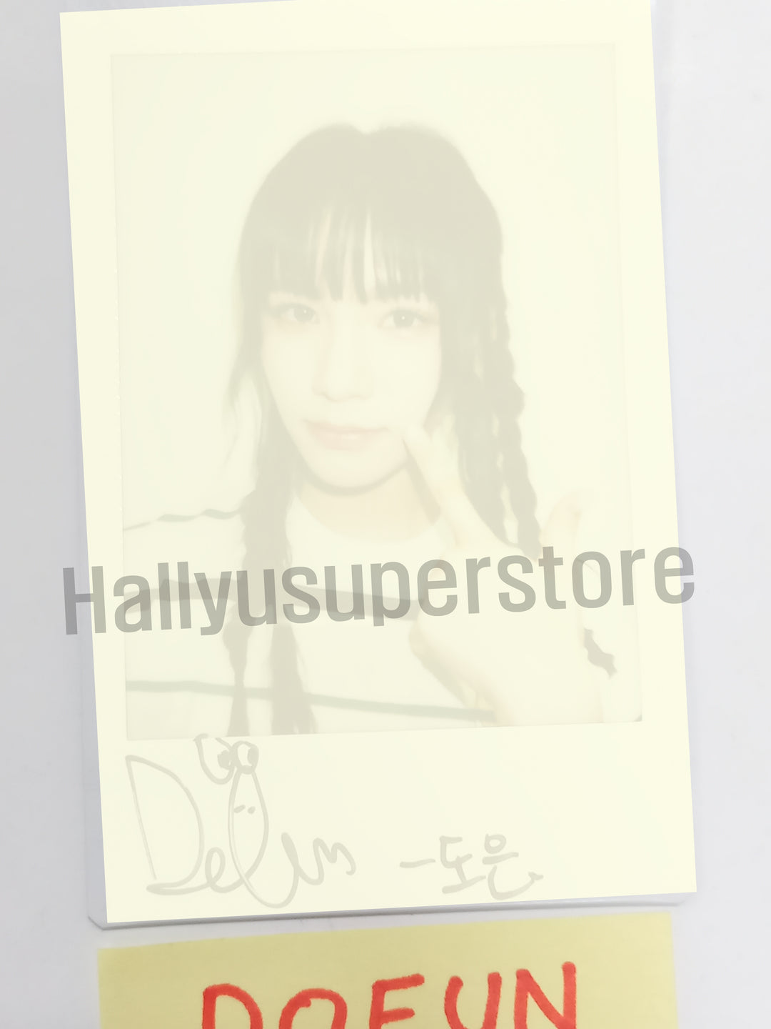 DoEun (of Young Posse) "XXL"  - Hand Autographed(Signed) Polaroid [24. 05. 03] - HALLYUSUPERSTORE