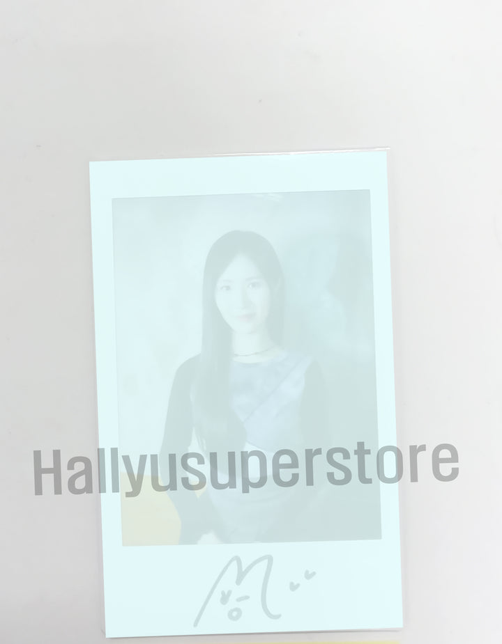 Mio (of UNICODE) "Hello World : Code J" - Hand Autographed(Signed) Polaroid [24. 05. 03] - HALLYUSUPERSTORE