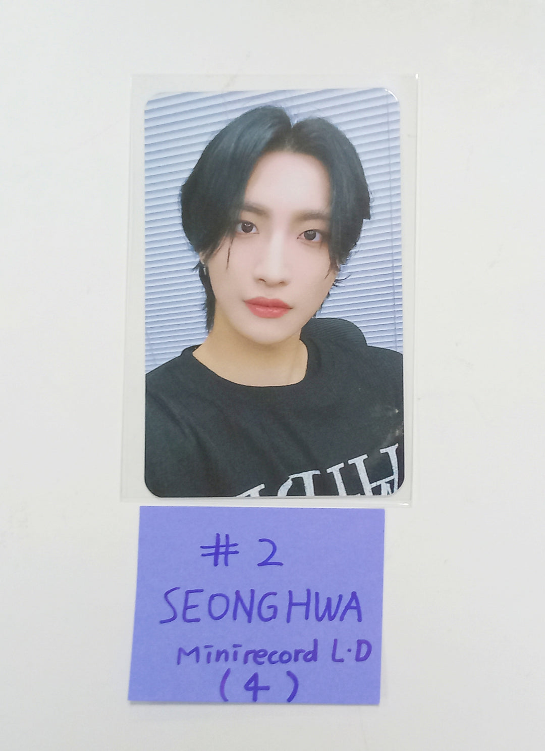 Ateez "The World Ep.Fin : Will" - Mini Record Lucky Draw Event Photocard, Photo Seal [Platform Ver.] [24. 05. 03] - HALLYUSUPERSTORE