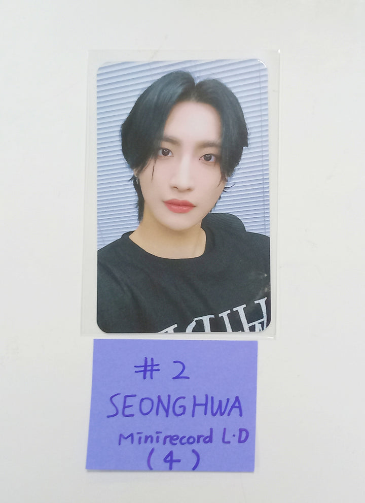 Ateez "The World Ep.Fin : Will" - Mini Record Lucky Draw Event Photocard, Photo Seal [Platform Ver.] [24. 05. 03] - HALLYUSUPERSTORE