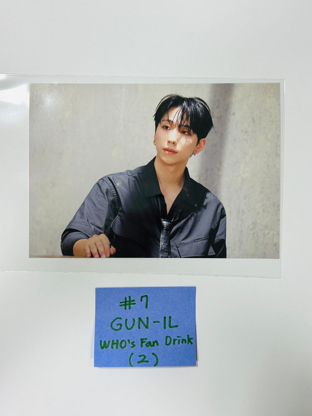 Xdinary Heroes "TroubleShooting" - WhosFan Store Cafe Lucky Draw, Drink Event Photocard, 4x6 Photo [24. 05. 03] - HALLYUSUPERSTORE