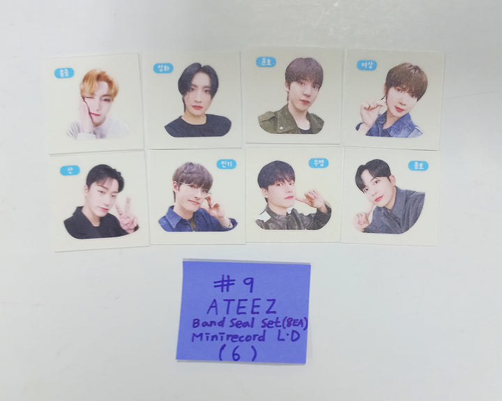 Ateez "The World Ep.Fin : Will" - Mini Record Lucky Draw Event Photocard, Photo Seal [Platform Ver.] [24. 05. 03] - HALLYUSUPERSTORE