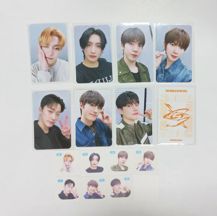 Ateez "The World Ep.Fin : Will" - Mini Record Lucky Draw Event Photocard, Photo Seal [Platform Ver.] [24. 05. 03] - HALLYUSUPERSTORE
