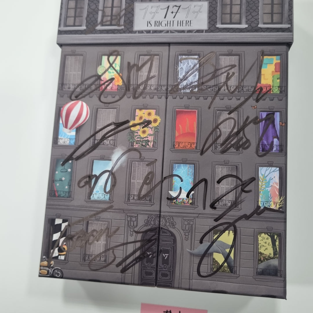 SEVENTEEN "17 IS RIGHT HERE" - Hand Autographed(Signed) Promo Album [24.5.7] - HALLYUSUPERSTORE