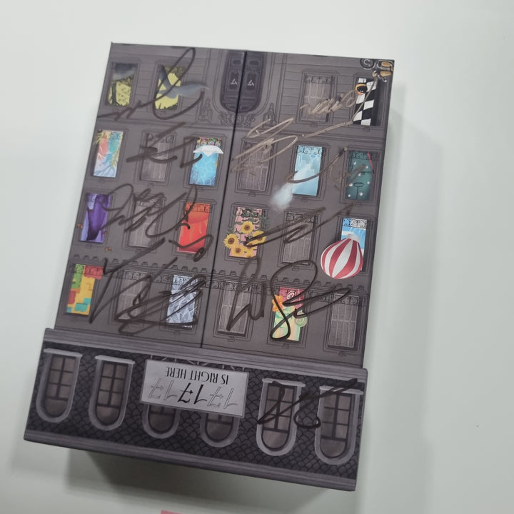 SEVENTEEN "17 IS RIGHT HERE" - Hand Autographed(Signed) Promo Album [24.5.7] - HALLYUSUPERSTORE