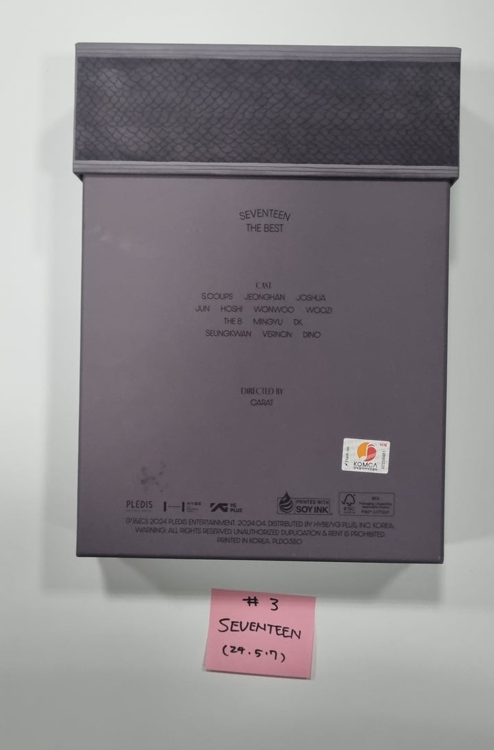 SEVENTEEN "17 IS RIGHT HERE" - Hand Autographed(Signed) Promo Album [24.5.7] - HALLYUSUPERSTORE