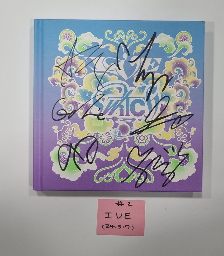 IVE "IVE SWITCH" - Hand Autographed(Signed) Promo Album [24.5.7] - HALLYUSUPERSTORE