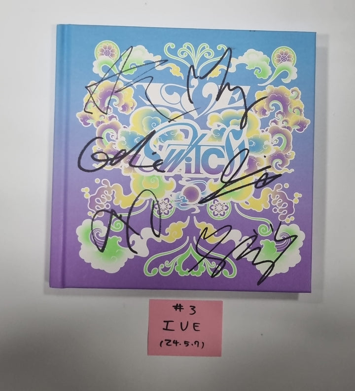 IVE "IVE SWITCH" - Hand Autographed(Signed) Promo Album [24.5.7] - HALLYUSUPERSTORE