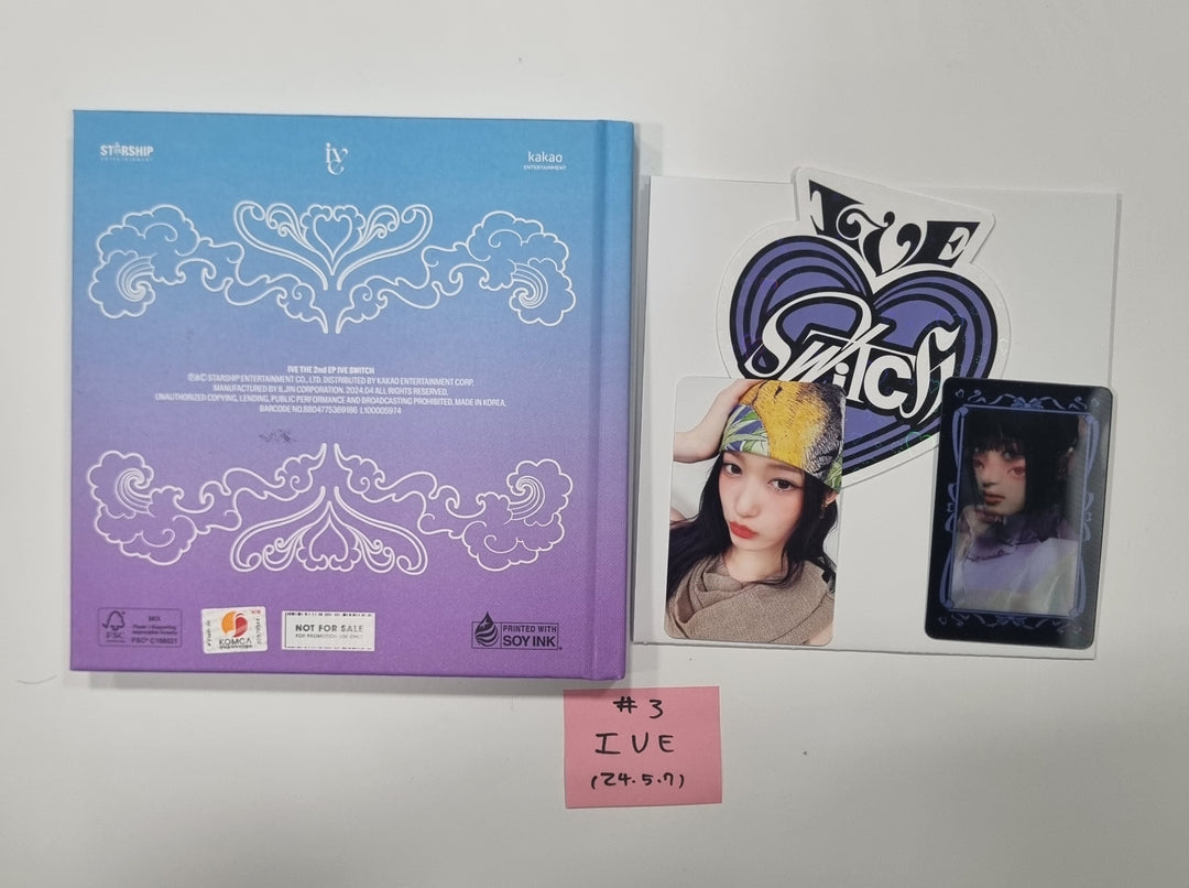 IVE "IVE SWITCH" - Hand Autographed(Signed) Promo Album [24.5.7] - HALLYUSUPERSTORE
