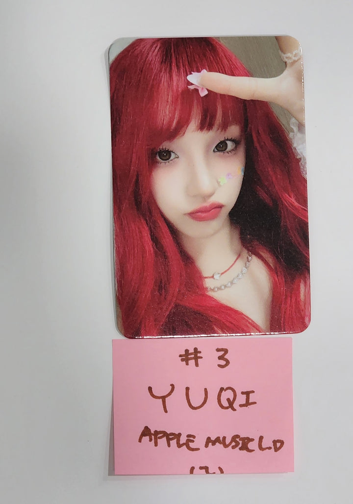 YUQI (Of (G) I-DLE) "YUQ1" - Apple Music Lucky Draw Event Photocard Round 2 [24.5.7] - HALLYUSUPERSTORE