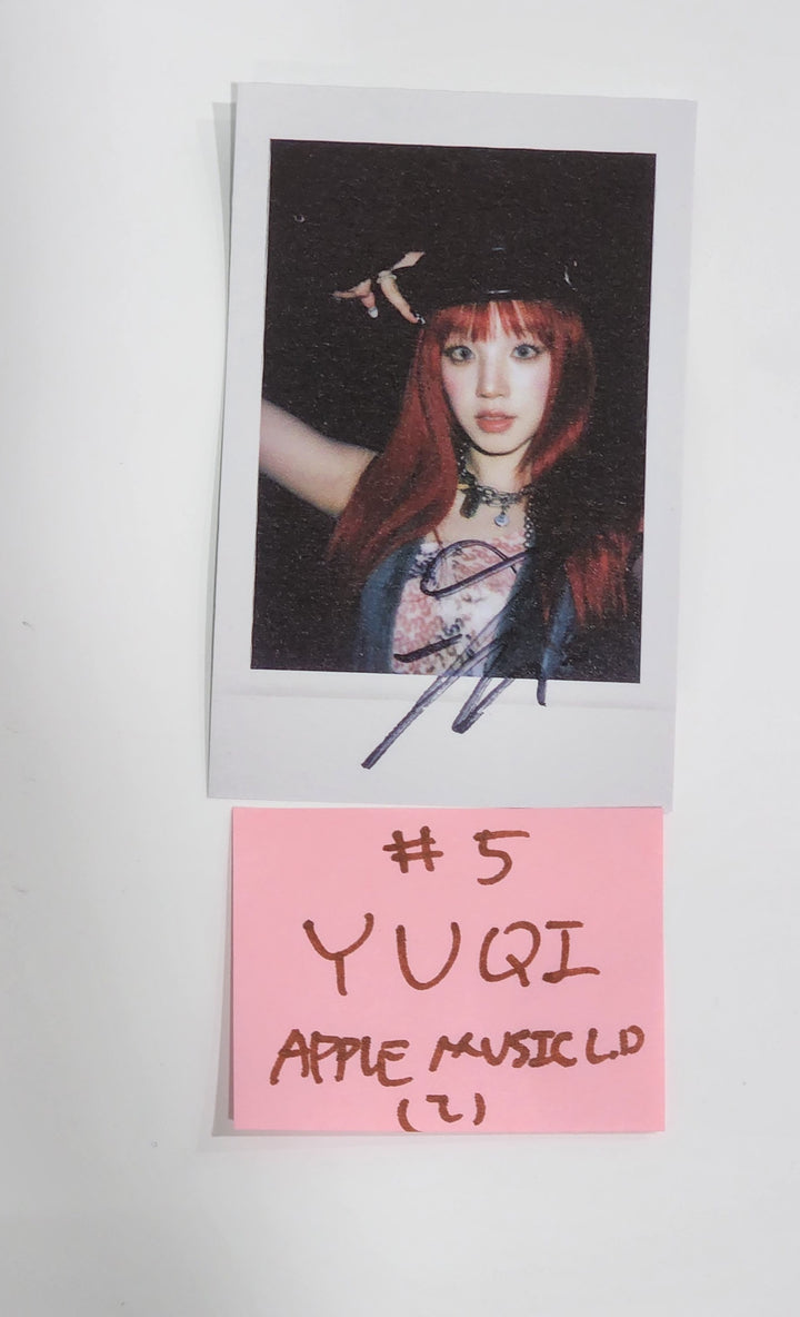 YUQI (Of (G) I-DLE) "YUQ1" - Apple Music Lucky Draw Event Photocard Round 2 [24.5.7] - HALLYUSUPERSTORE
