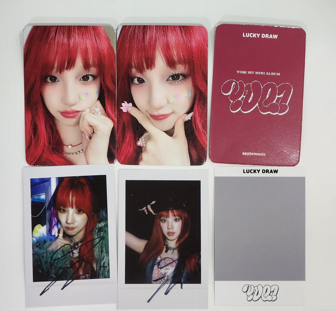 YUQI (Of (G) I-DLE) "YUQ1" - Apple Music Lucky Draw Event Photocard Round 2 [24.5.7] - HALLYUSUPERSTORE