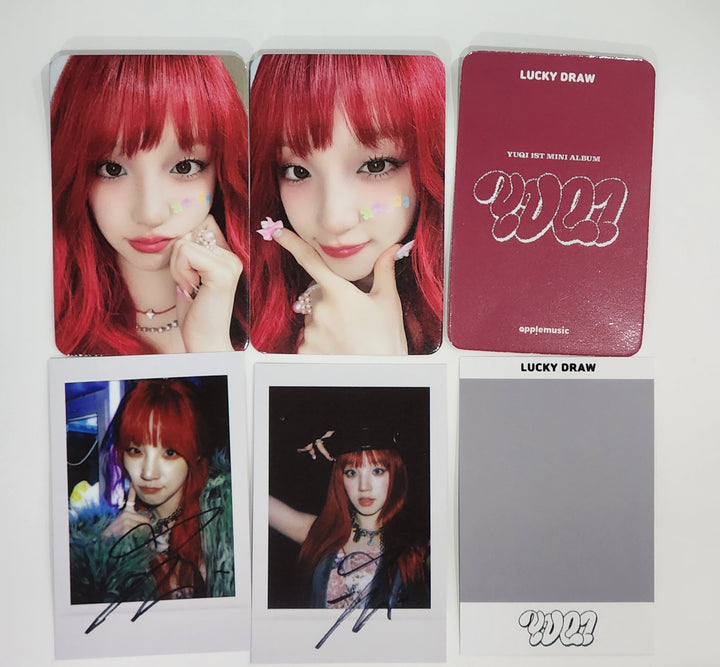 YUQI (Of (G) I-DLE) "YUQ1" - Apple Music Lucky Draw Event Photocard Round 2 [24.5.7] - HALLYUSUPERSTORE