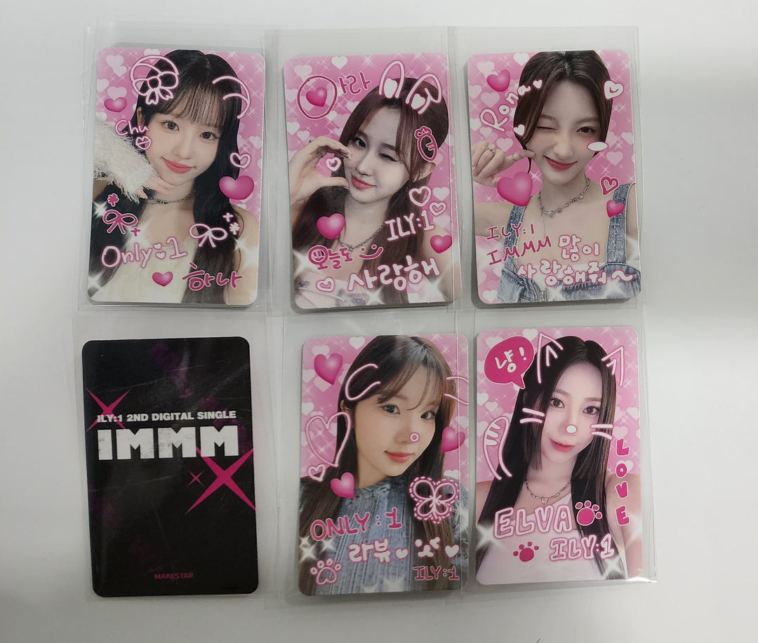 ILY:1 "IMMM" - Makestar Fansign Event Photocard [24.5.7] - HALLYUSUPERSTORE