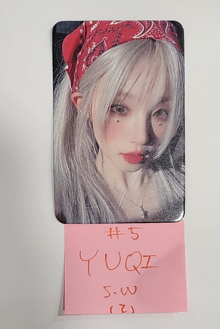 YUQI (Of (G) I-DLE) "YUQ1" - Soundwave Fansign Event Photocard Round 2 [24.5.7] - HALLYUSUPERSTORE